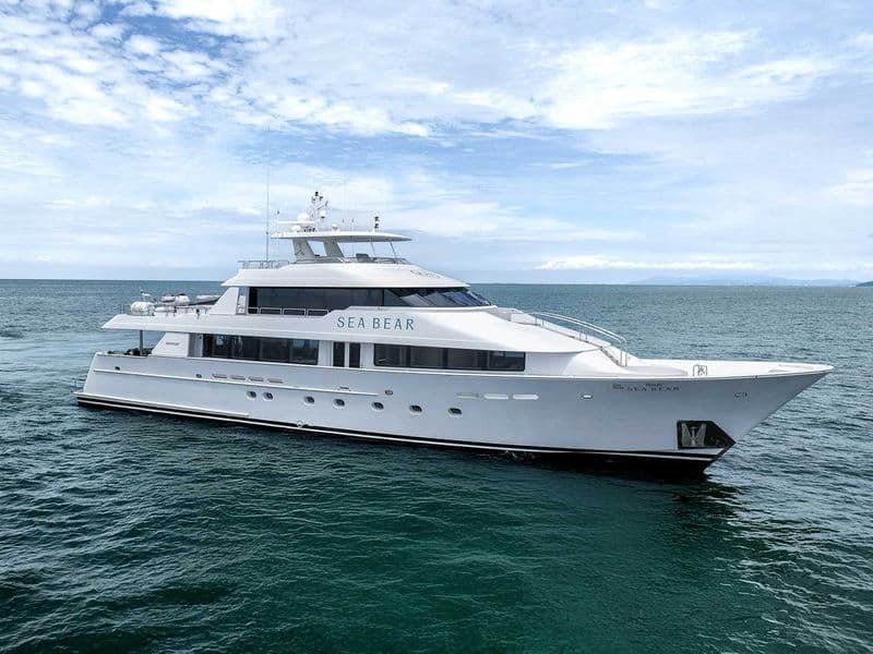 130ft Sea Bear – charter Phuket