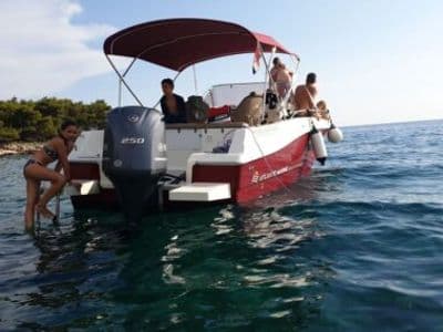 Blumax 6.5 gliser pogled s boka