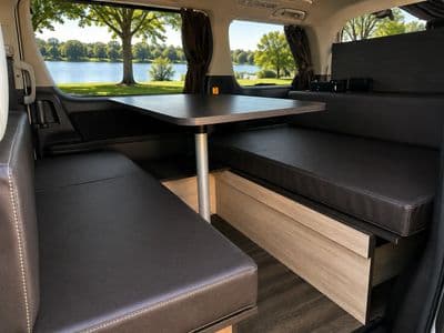 Toyota campervan Escapade, Vibe Rentals Christchurch