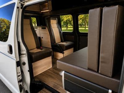 Toyota Hiace campervan Enigma for four, Vibe Rentals Christchurch