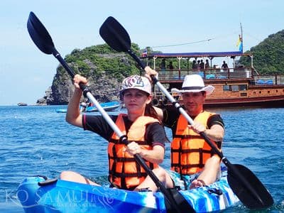 Blue Dragon yacht at sea