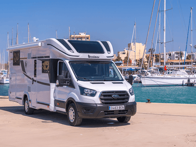 Benimar Tessoro 463 UP motorhome exterior side view