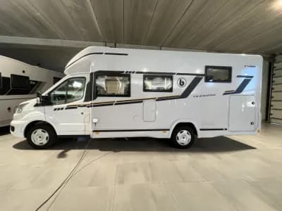 Benimar Tessoro 496 motorhome exterior, rental in Seville