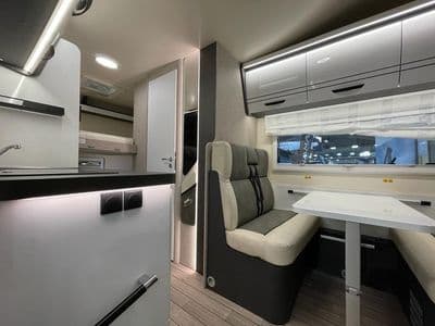 McLouis Glamys 320 motorhome interior, living area