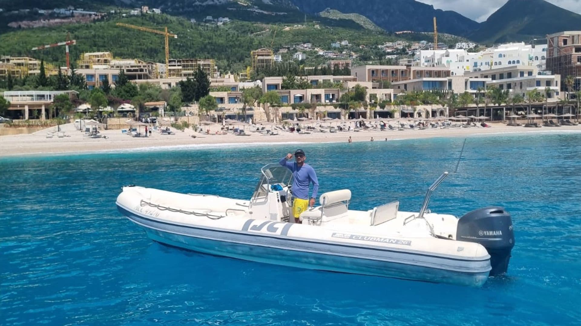 Joker Boat Clubman 26 RIB, Boat Rides Dhermi, bočni pogled