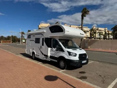 HappyCapuchina Turbo 340 motorhome exterior, Madrid