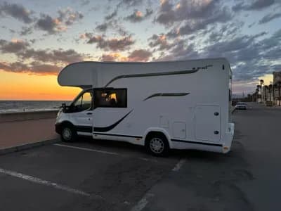 Benimar Sport 340 UP motorhome side view