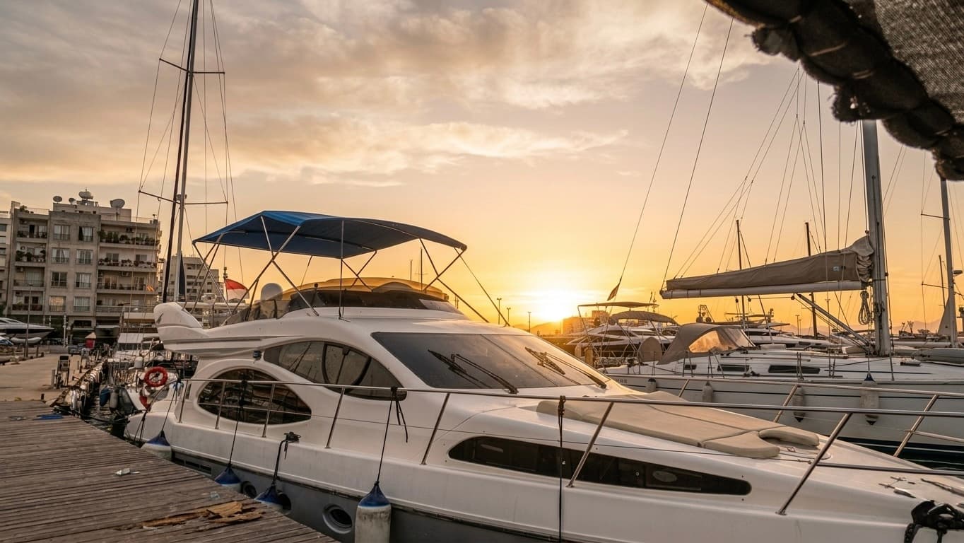 Azimut 46 motor yacht, Azzuro Yacht Charter, Durrës