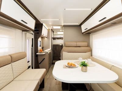 Benimar Tessoro 444 motorhome interior, kitchen