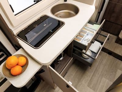 Benimar Tessoro 444 motorhome interior, living area