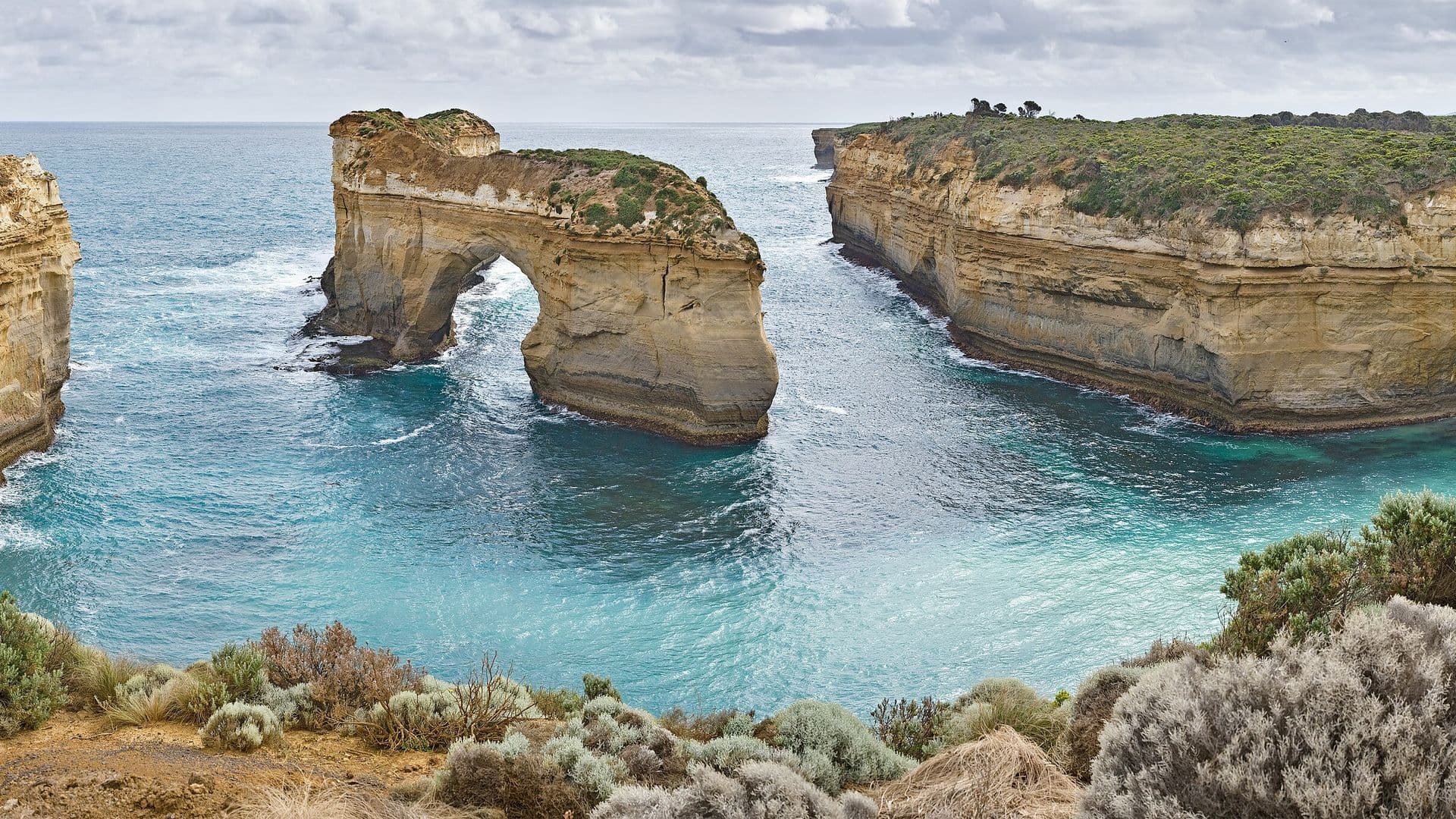 Island Archway on the Great Ocean Road near Port Campbell, Victoria
