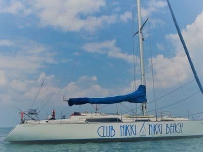 Christine 52 ft Hans Christian sailing yacht, Koh Samui
