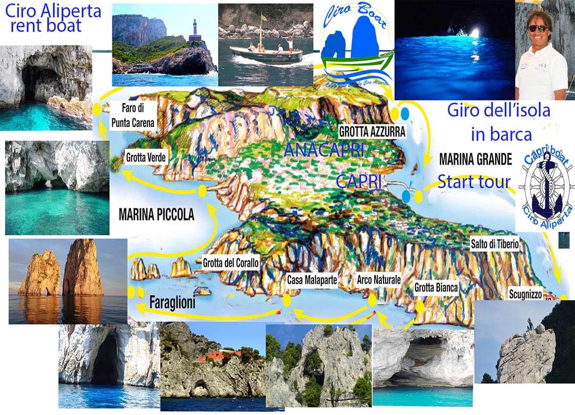 Capri Boat Rent Ciro Aliperta - gozzo tour