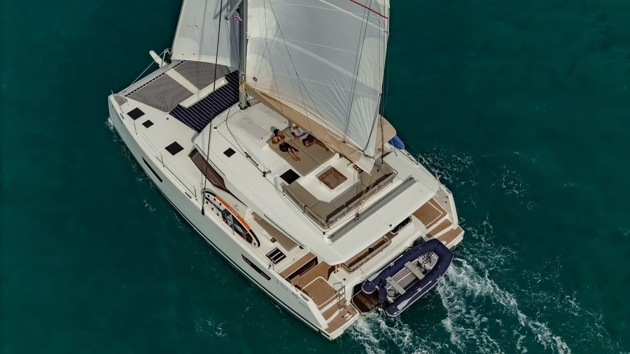 45ft Fountaine Pajot Catamaran – charter Phuket