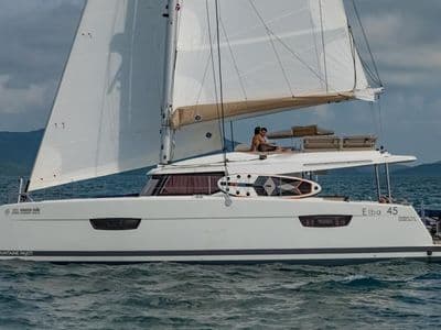 45ft Fountaine Pajot Catamaran – charter Phuket