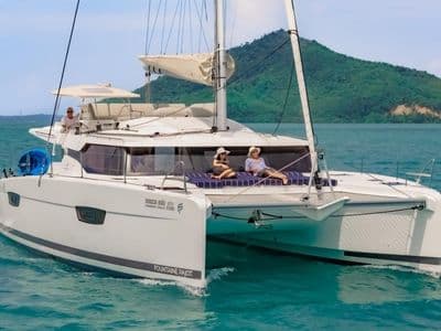 45ft Fountaine Pajot Catamaran – charter Phuket