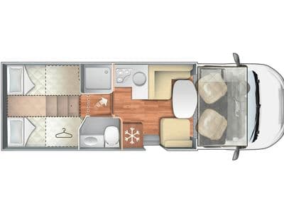 CI Horon 84M autocaravana