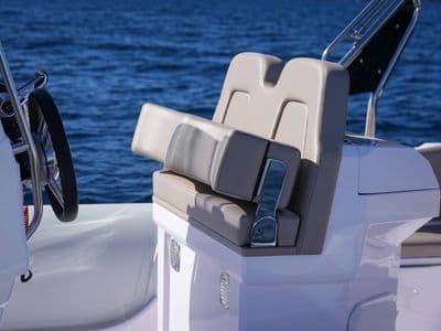 Deck area of Italboats Predator 700T
