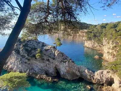 Pješčana plaža Saplunara na Mljetu