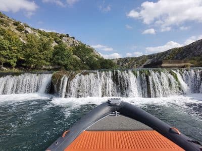 Zrmanja waterfalls speedboat excursion from Starigrad Paklenica