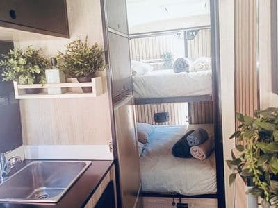 Unutrašnjost camper vana Fiat Ducato