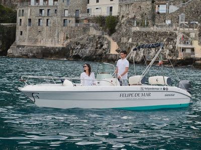 Key Largo brod za najam bez dozvole, Amalfijska obala – Felipe de Mar