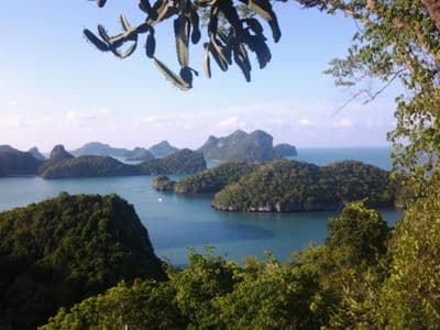 View over the islands of Ang Thong National Marine Park