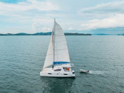 38ft Leopard Catamaran – charter Phuket
