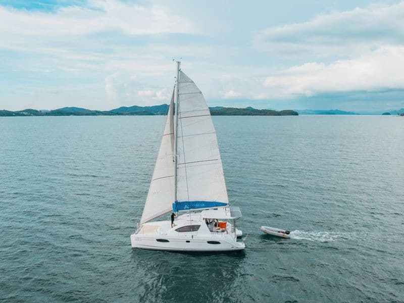 38ft Leopard Catamaran – charter Phuket