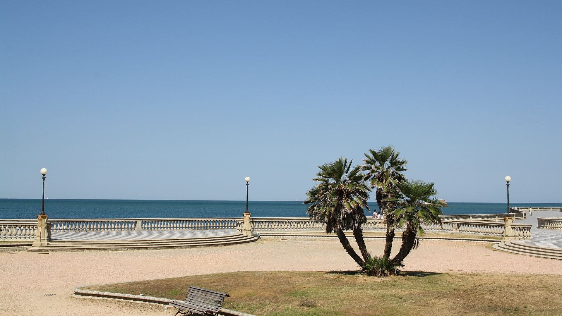 Terrazza Mascagni na obali Livorna