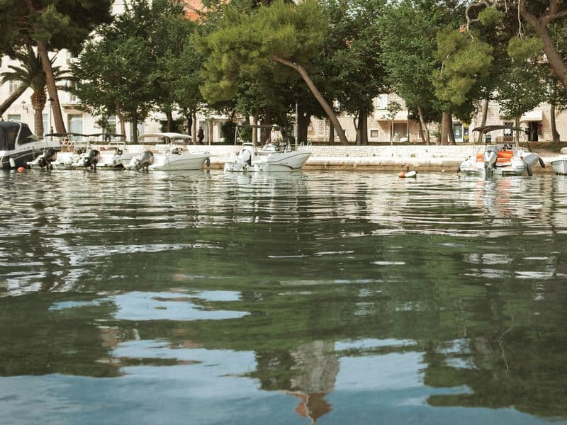 Croatia Adriatic boat rental location Trogir
