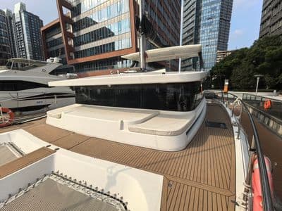 Mazarin 55 Andaman Discovery 5, aft deck