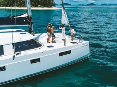40ft Nautitech Catamaran – charter Phuket
