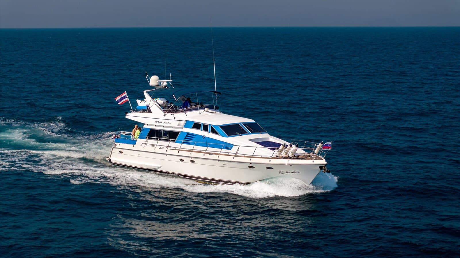 Nova Princess yacht off the Pattaya islands