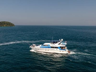 Nova Princess yacht cruising off Pattaya
