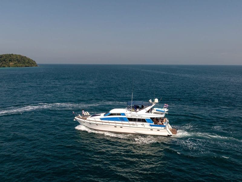 Nova Princess yacht cruising off Pattaya