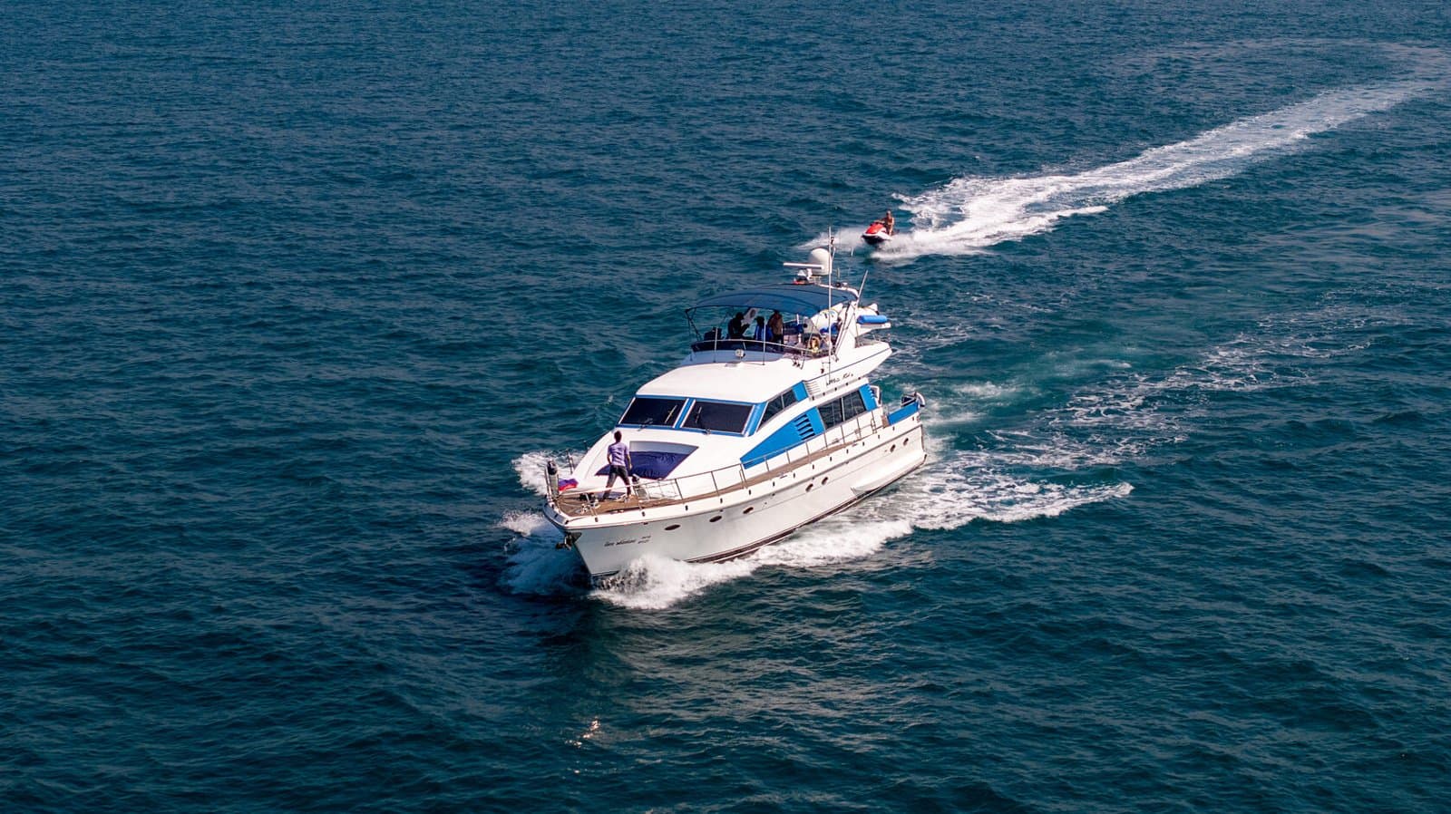 Nova Princess speeding past the islands
