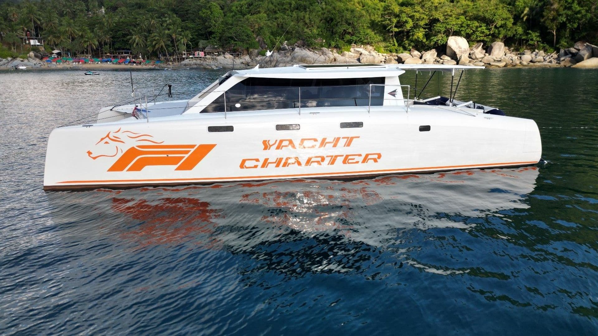 37ft Power Catamaran – charter Phuket