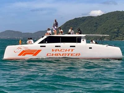 37ft Power Catamaran – charter Phuket