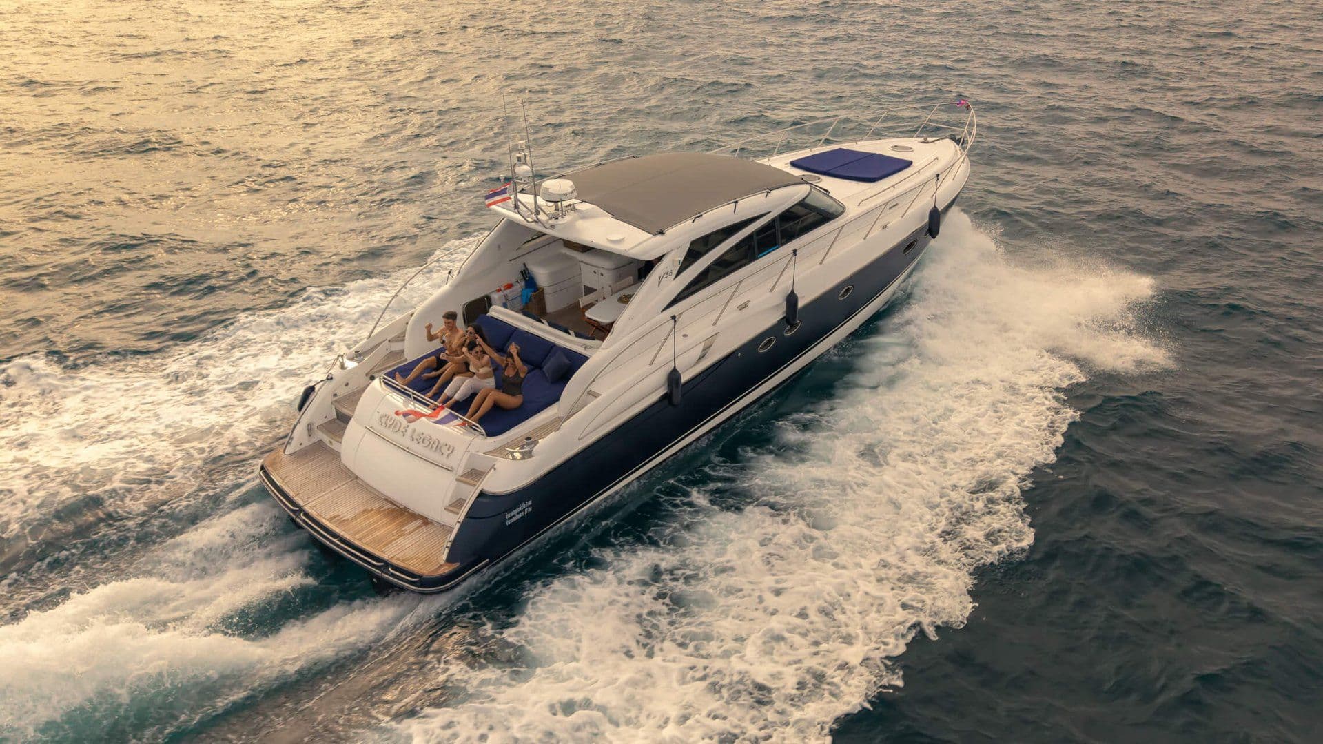 58ft Princess – charter Phuket