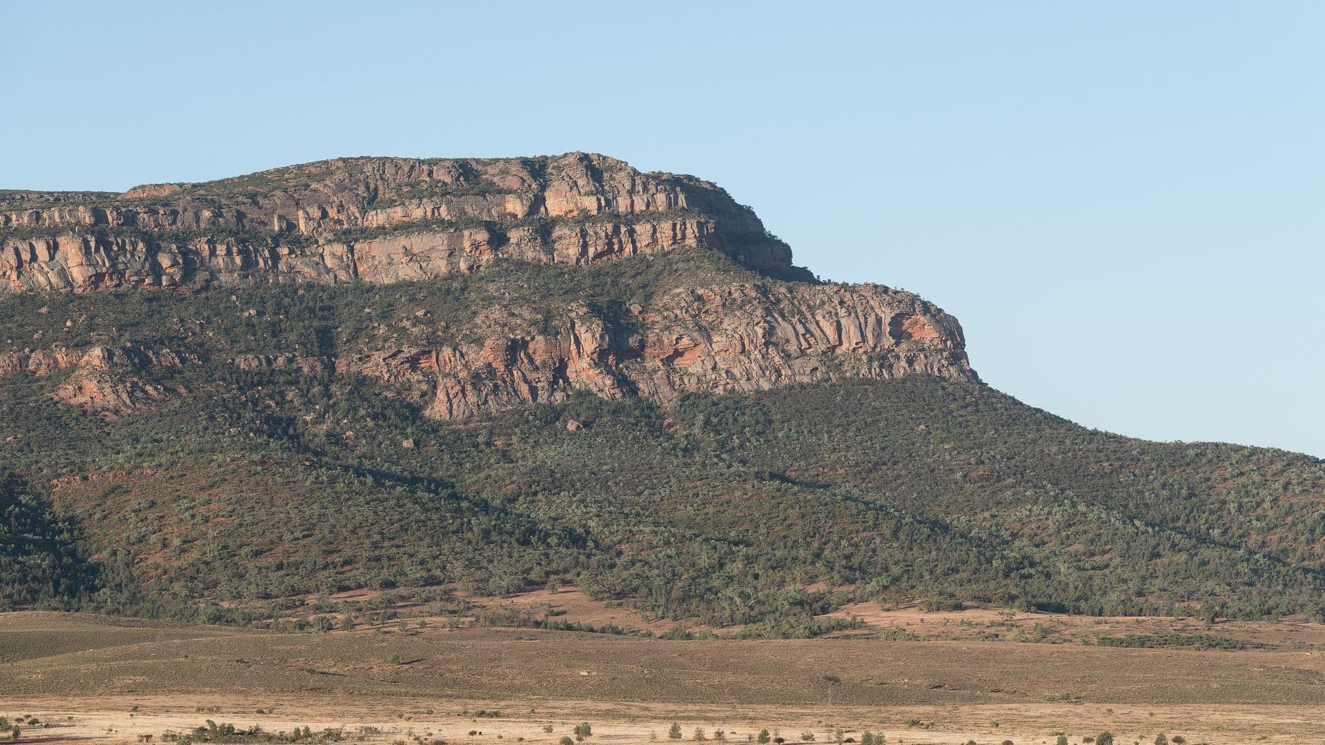 Rawnsley Bluff in the Flinders Ranges, South Australia
