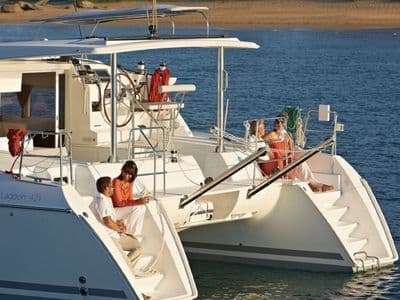 Lagoon 42 catamaran Simona charter Gran Canaria