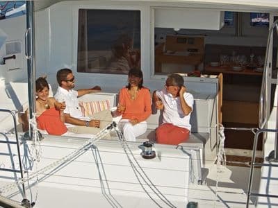 Lagoon 42 catamaran Simona charter Gran Canaria