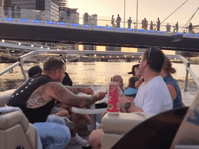 Boat4Hire Super Deluxe Spaceship self-drive boat, Melbourne