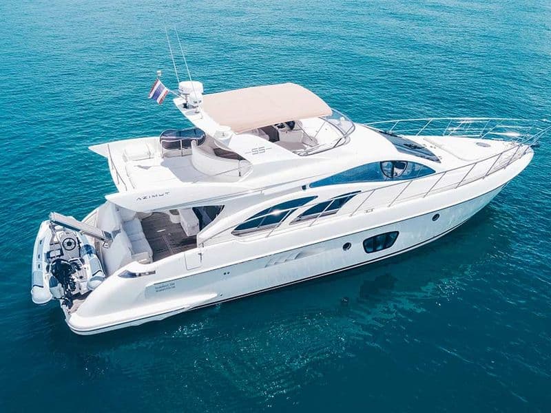 Azimut 55 – private yacht charter Phuket
