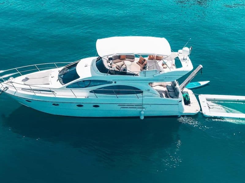 Azimut 46 Aqua – private yacht charter Phuket