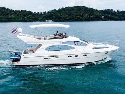 Azimut 46 Aqua – private yacht charter Phuket