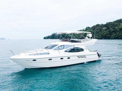 Azimut 46 Aqua – private yacht charter Phuket