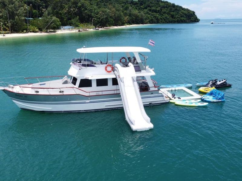Grand Banks 53 Sambuca – private yacht charter Phuket