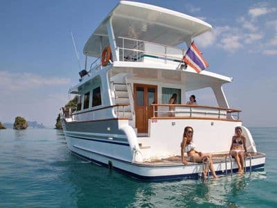 Grand Banks 53 Sambuca – private yacht charter Phuket